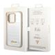 8. Etui Guess Croco Collection na iPhone 14 Pro 6,1" - srebrne