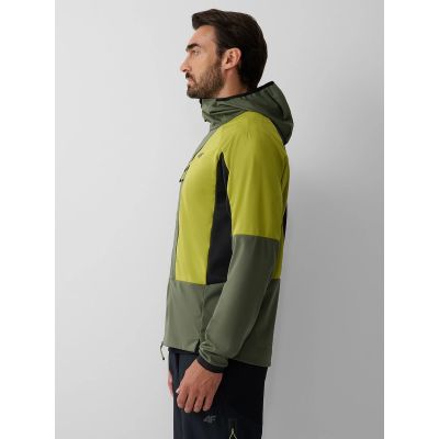 2. Kurtka softshell 4F PRO wiatroodporna membrana 10000 męska 4F 4FRAW26TSOFM702-44S