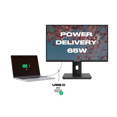8. Monitor JAPANNEXT 54,6 cm JN-I215FLFHSP-C65W 16:9 HDMI/USBC FHD