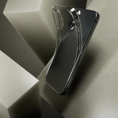 2. Etui silikonowe Puro 03 Nude do iPhone 16 - przezroczyste