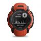 2. Zegarek sportowy Garmin Instinct 2X SOLAR Czerwony