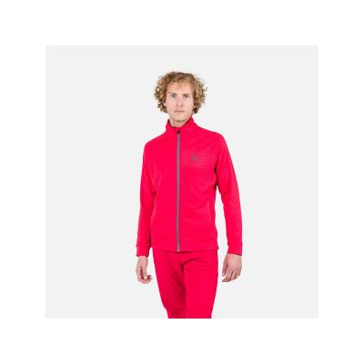 7. Bluza Rossignol Blackside Fleece Fz czerwony