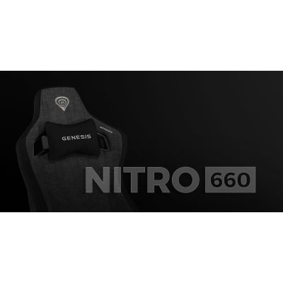 12. GENESIS NFG-2244 fotel do gry Fotel dla gracza Obite siedzisko