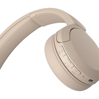 5. Słuchawki SONY WH-CH520 beżowe