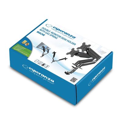 8. ESPERANZA UCHWYT GAZOWY DO 2 MONITORÓW MACHE ERW020
