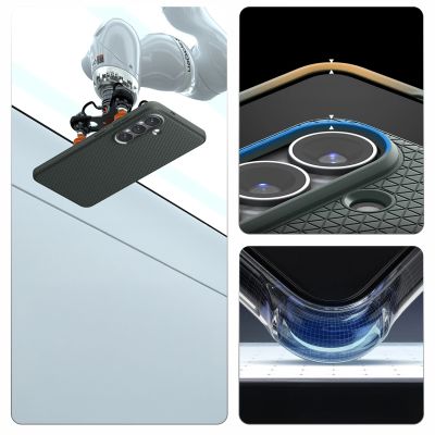 21. Etui Spigen Liquid Air Mag MagSafe na Samsung Galaxy S26+ - zielone