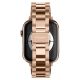 9. Pasek Spigen Modern Fit Band na Apple Watch 4/5/6/7/8/SE (38/40/41 mm) - różowo-złoty