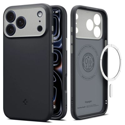 Etui Spigen Nano Pop MagSafe na iPhone 18 Pro / 17 Pro - czarne