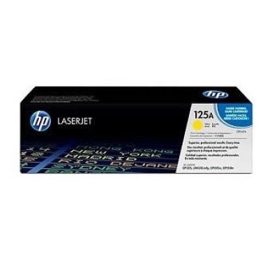 2. HP 125A oryginalny wkład z żółtym tonerem LaserJet