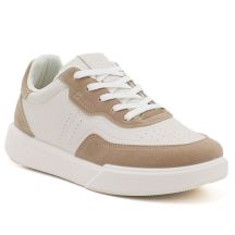 Półbuty sportowe damskie sneakersy kremowe Big Star UU274275