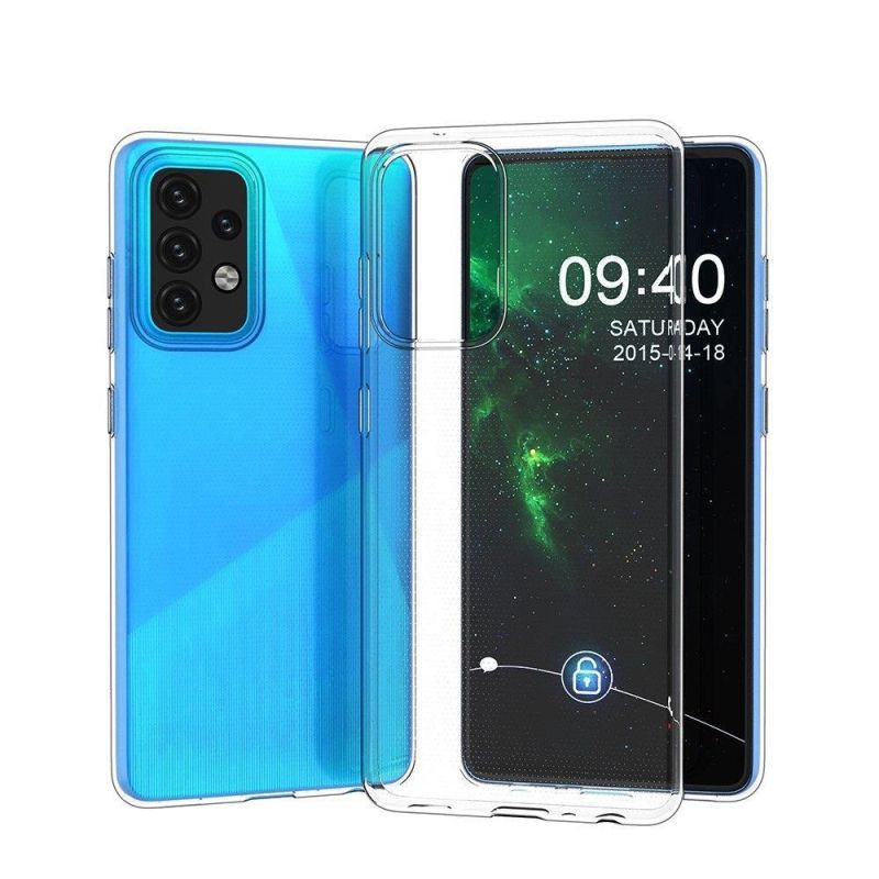 7. Żelowy pokrowiec etui Ultra Clear 0.5mm Honor 50 Pro przezroczysty
