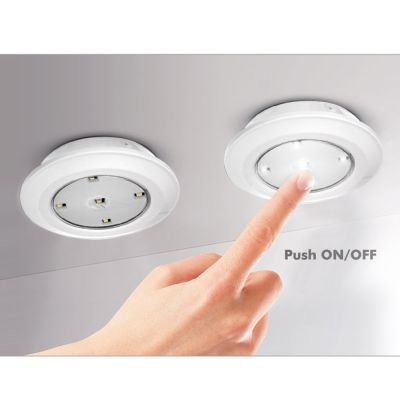 8. MACLEAN 6X LAMPKA LED NA BATERIE BEZPRZEWODOWA Z PILOTEM MCE165