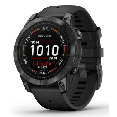 30. Zegarek sportowy Garmin EPIX PRO g2 47mm Slate Gray Black / Black Band