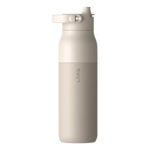 LARQ Bottle PureVis 2 - inteligentna, samoczyszcząca butelka filtrująca, światło UV-C 1L (granite white)
