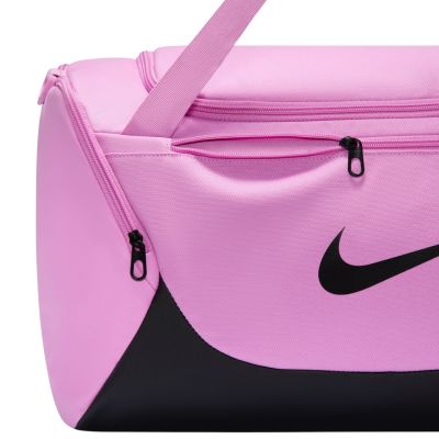 6. Torba Nike Brasilia S różowo-czarna IB4394 503