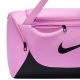 6. Torba Nike Brasilia S różowo-czarna IB4394 503