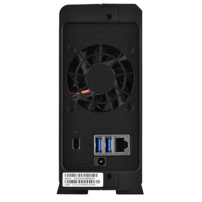 5. NAS Synology DS124; Tower; 1x (3.5" SATA HDD); Realtek RTD1619B; ,1GB DDR4, 1x 1GbE RJ-45