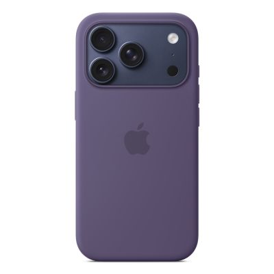 3. Silikonowe etui Apple iPhone 17 Pro z MagSafe (Misty Purple)