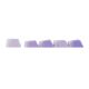 10. Klawiatura gasket HERO84 HE White+Purple+Gradient+LIGHT JadeKing switch RGB AULA