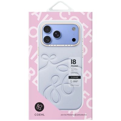 5. Etui UNIQ Coehl Cloude Magnetic Charging na iPhone 18 Pro Max / 17 Pro Max - niebieskie
