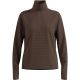 2. Bluza z półgolfem damska Odlo ESSENTIAL THERMAL Mid layer 1/2 zip brązowa
