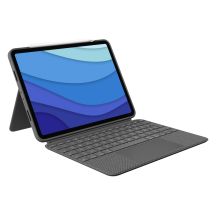 Logitech Combo Touch QWERTZ Niemiecki Smart Connector Szary