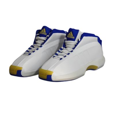 4. Buty do koszykówki sneakersy męskie Adidas Crazy 1 Cloud White Bold Blue Białe - IG3734