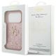 8. Etui Guess Fixed Glitter Big 4G na iPhone 17 Pro / 18 Pro - różowe