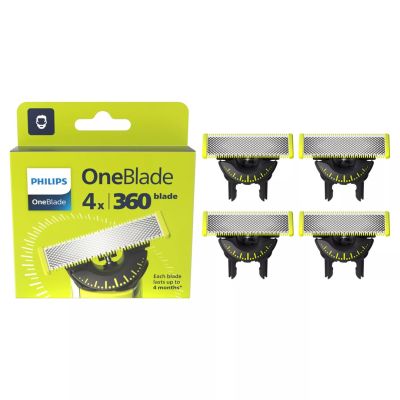 4. Philips Norelco OneBlade OneBlade 360 QP440/50 4 x Wymienne ostrze 360