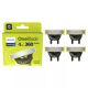 4. Philips Norelco OneBlade OneBlade 360 QP440/50 4 x Wymienne ostrze 360