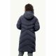 5. Kurtka zimowa damska Jack Wolfskin MARIENPLATZ COAT W night blue Down Insulated granatowa  (1206971_1010)