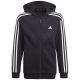 6. Bluza adidas Essentials 3S Full-zip Hoodie Jr GQ8900