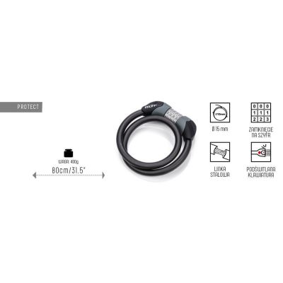 12. Zapięcie rowerowe Meteor Protect 31525