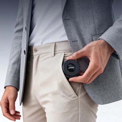 4. Uchwyt samochodowy Dudao F24PRO kompatybilny z MagSafe z przyssawką na szybę lub deskę rozdzielczą - czarny