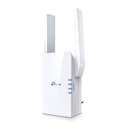 6. Przedłużacz sieciowy TP-Link RE505X, nadajnik i odbiornik sieci, biały, 10/100/1000 Mbit/s