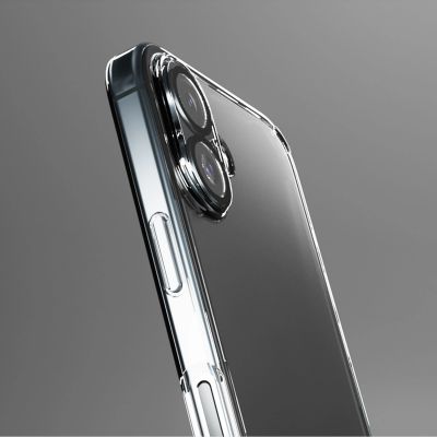 5. Zestaw SBS z technologią D3O na iPhone 16 – etui + szkło ochronne na ekran i aparat - przezroczyste