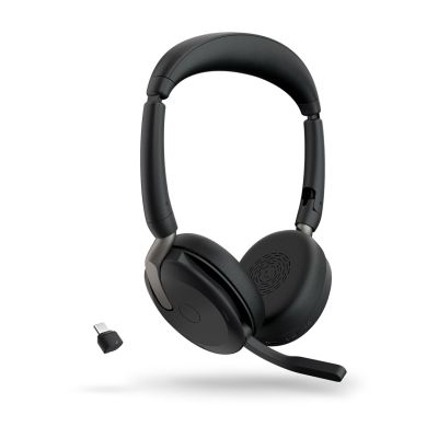 5. Słuchawki nauszne Jabra Evolve2 65 Flex Link380c UC Stereo