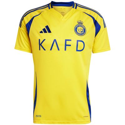2. Koszulka męska adidas Al Nassr FC 24/25 Ronaldo Home żółta JP0459