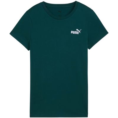 3. Koszulka damska Puma Ess 2 Color Small No. 1 Logo Tee (s) zielona 682373 75