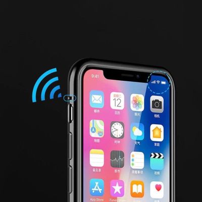 16. Wozinsky Full Magnetic Case magnetyczne etui 360 pokrowiec na przód i tył z wbudowanym szkłem Samsung Galaxy A72 4G czarno-przezroczysty