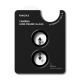 4. Szkło hartowane na aparat Ringke Camera Frame Protector 2-Pack na iPhone Duo - czarne