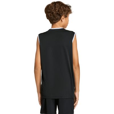 6. Koszulka dla dzieci adidas Entrada 26 Sleeveless Jersey czarna KB3933