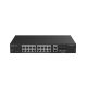 3. Ruijie Networks RG-ES220GS-LP przełącznik sieciowy Zarządzany L2 Gigabit Ethernet (10/100/1000) Obsługa PoE Desktop Czarny