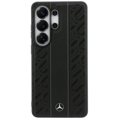3. Etui Mercedes Laurel Leaves Vertical Stripes MagSafe na Samsung Galaxy S26 Ultra - czarne