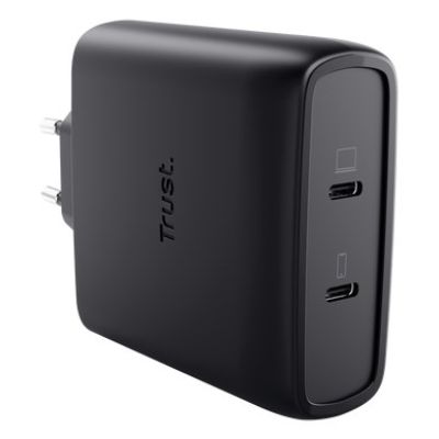 3. Ładowarka Trust MAXO GaN 100 W 2xUSB-C