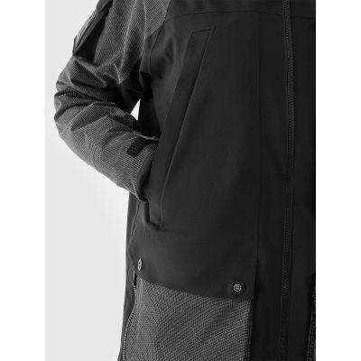 6. Kurtka snowboardowa membrana 10000 damska 4F 4FWAW24TTJAF587-20S