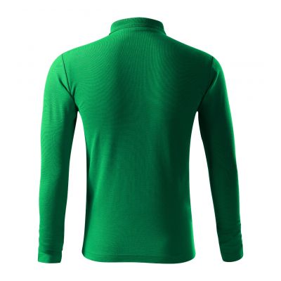 3. Koszulka polo Malfini Pique Polo LS M MLI-22116 zieleń trawy
