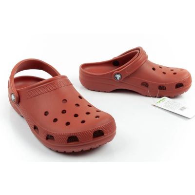 9. Crocs sandały chodaki damskie męskie Classic brązowe unisex wygodne modne