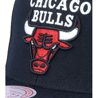 6. Mitchell &amp; Ness czapka z daszkiem NBA Chicago Bulls Top Spot Snapback Hwc Bulls HHSS2976-CBUYYPPPBLCK