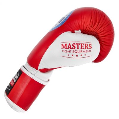 24. Rękawice bokserskie Masters Rbt-PZKB-W 011101-02W